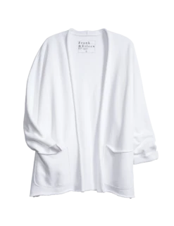 BARBARA White, Triple Fleece -Frank And Eileen Shop LAB522TF WHT 00