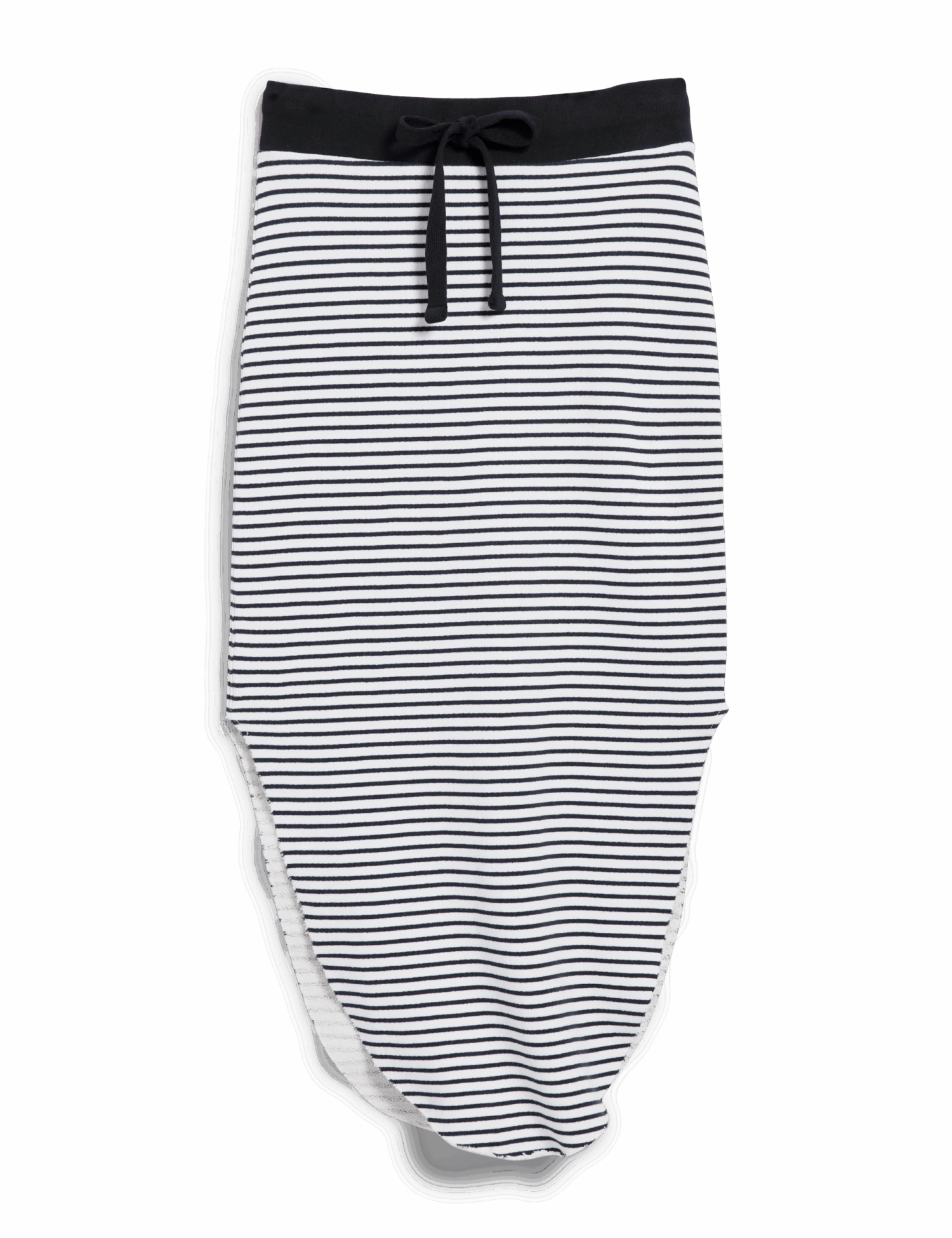 DONEGAL Navy French Stripe, Triple Fleece 4 DONEGAL Navy French Stripe, Triple Fleece - Image 4