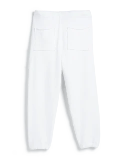 EAMON White, Triple Fleece 11 EAMON White, Triple Fleece -Frank And Eileen Shop LAB636TF WHT BACK 1