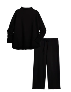 ASPEN TRAVEL SET Black -Frank And Eileen Shop LABSET04 BLK