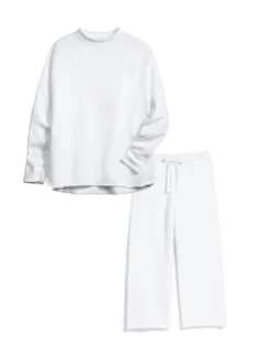 ASPEN TRAVEL SET White -Frank And Eileen Shop LABSET04 WHT