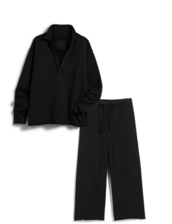 CARMEL TRAVEL SET Black 7 CARMEL TRAVEL SET Black -Frank And Eileen Shop LABSET06 BLK 1