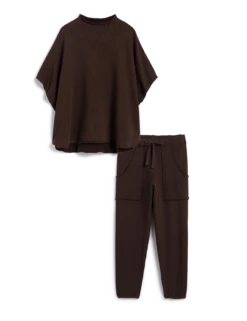 MONTAUK TRAVEL SET Irish Chocolate -Frank And Eileen Shop LABSET11 IRCH