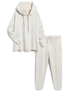 VENICE TRAVEL SET Heather White Melange 7 VENICE TRAVEL SET Heather White Melange -Frank And Eileen Shop LABSET12 HTWM