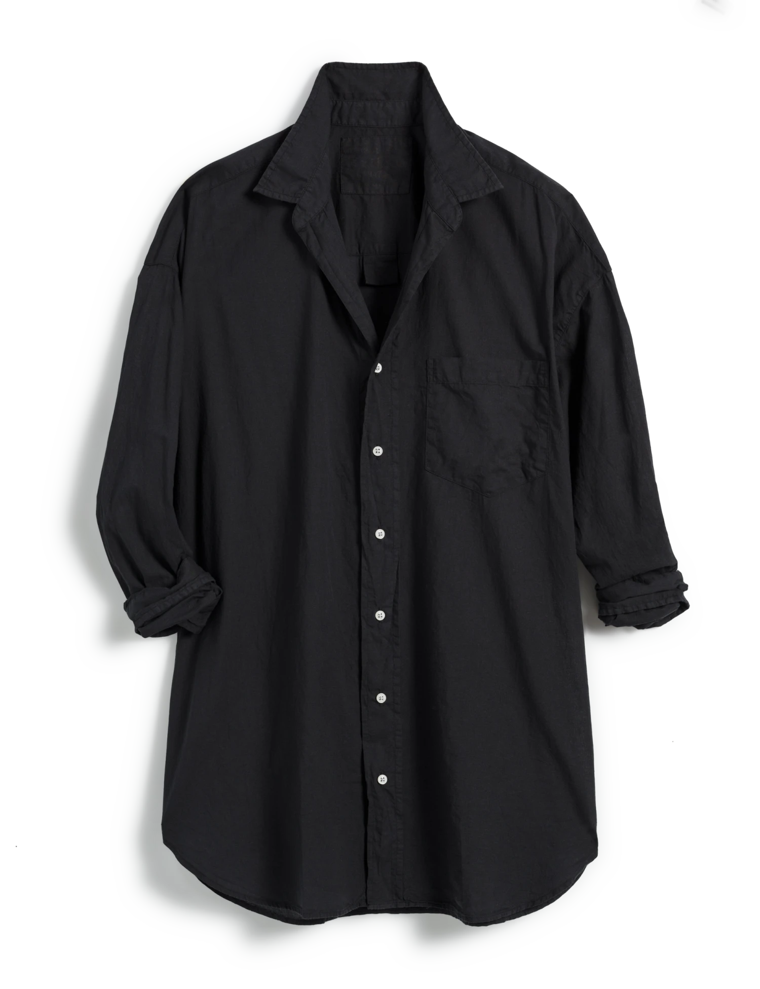 MACKENZIE Black, Organic Voile 4 MACKENZIE Black, Organic Voile - Image 4