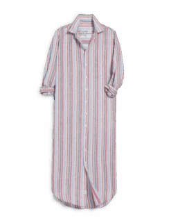 RORY Multi Pink And Green Stripe, Italian Classic Linen -Frank And Eileen Shop RORY MBPL