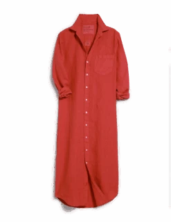 RORY Summer Red, Washed Linen -Frank And Eileen Shop RORY NRLN