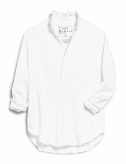 EILEEN RUFFLE White, Famous Denim -Frank And Eileen Shop RUFFLEEILN WCD 1