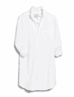 MARY RUFFLE White, Famous Denim -Frank And Eileen Shop RUFFLEMARY WCD 1