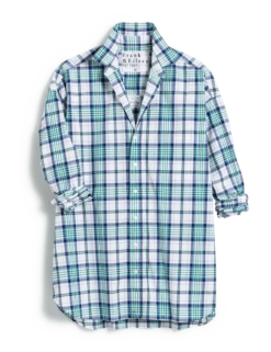 SHIRLEY Navy And Green Plaid, Superluxe -Frank And Eileen Shop SHIRLEY BNGP
