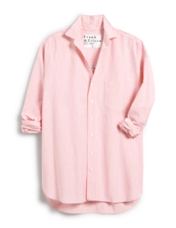 SHIRLEY Coral Stripe, 1947 Italian Oxford -Frank And Eileen Shop SHIRLEY HPSX