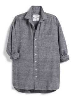 SHIRLEY Heather Black, Flannel -Frank And Eileen Shop SHIRLEY HRGF