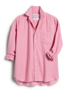 SHIRLEY Pink, Flannel -Frank And Eileen Shop SHIRLEY PKF