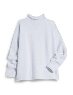 MONTEREY Gray Melange, Pure Italian Cotton -Frank And Eileen Shop SWEATER01 GYMK