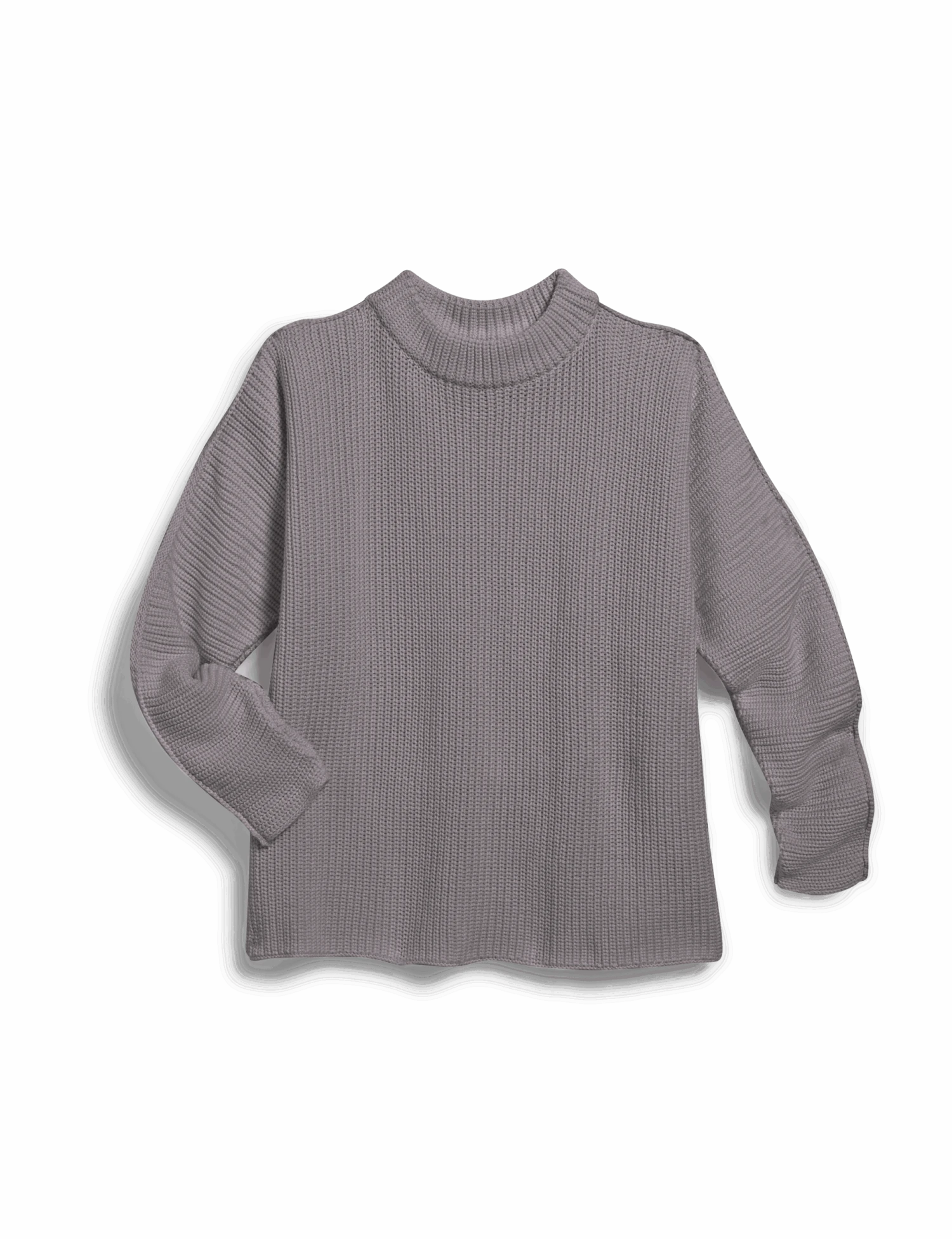 MONTECITO SWEATER Elephant, Pure Italian Cotton 6 MONTECITO SWEATER Elephant, Pure Italian Cotton - Image 6