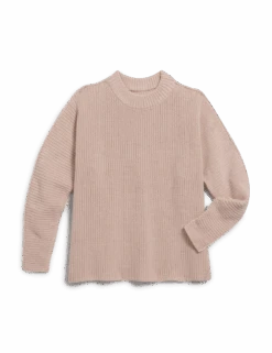 MONTECITO SWEATER Vintage Rose, Pure Italian Cotton -Frank And Eileen Shop SWEATER02 VRSK