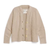MONTECITO CARDIGAN Sand, Pure Italian Cotton