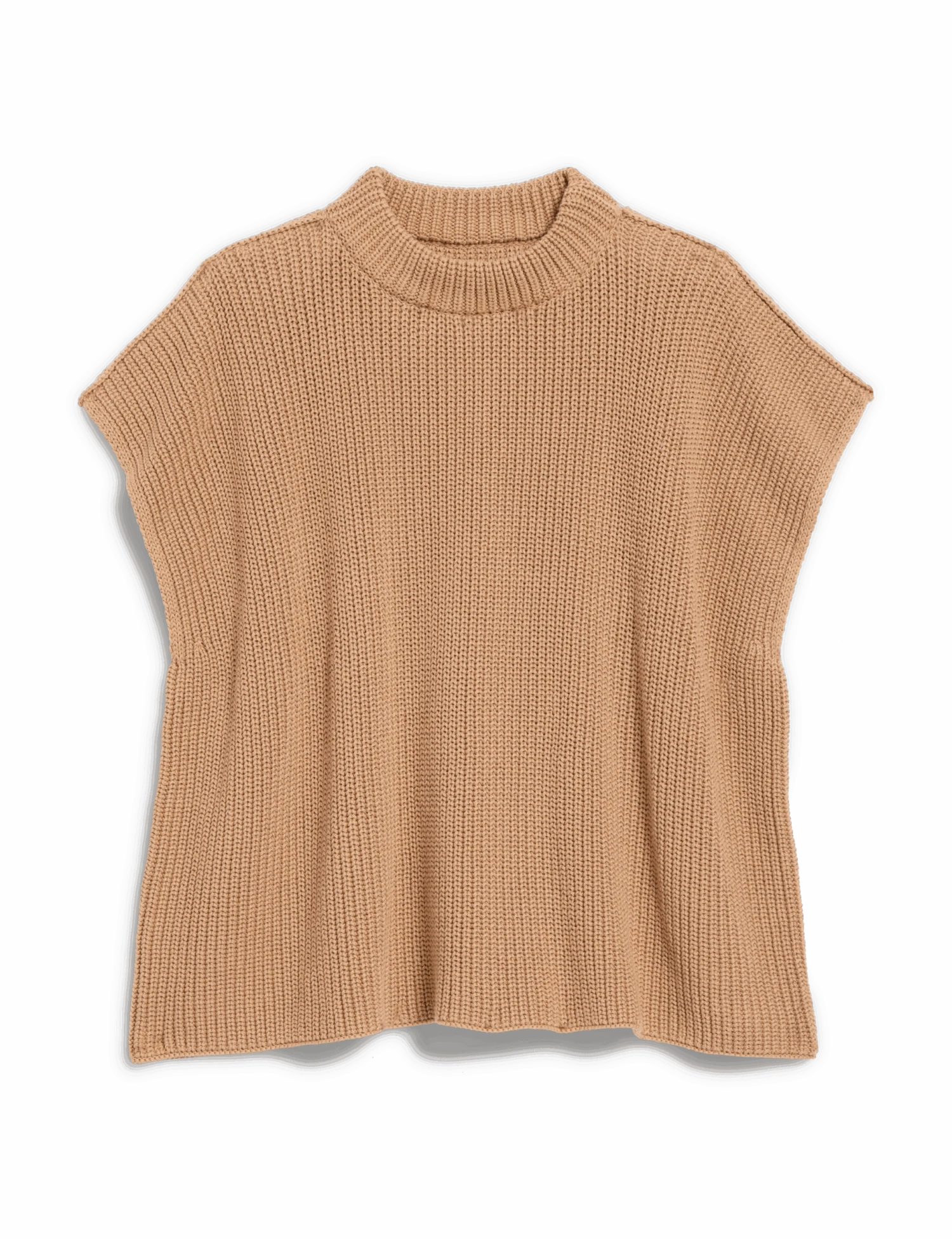 MONTECITO VEST Camel, Pure Italian Cotton 4 MONTECITO VEST Camel, Pure Italian Cotton - Image 4