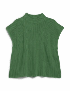 MONTECITO VEST Eucalyptus, Pure Italian Cotton -Frank And Eileen Shop SWEATER05 EUCK 1